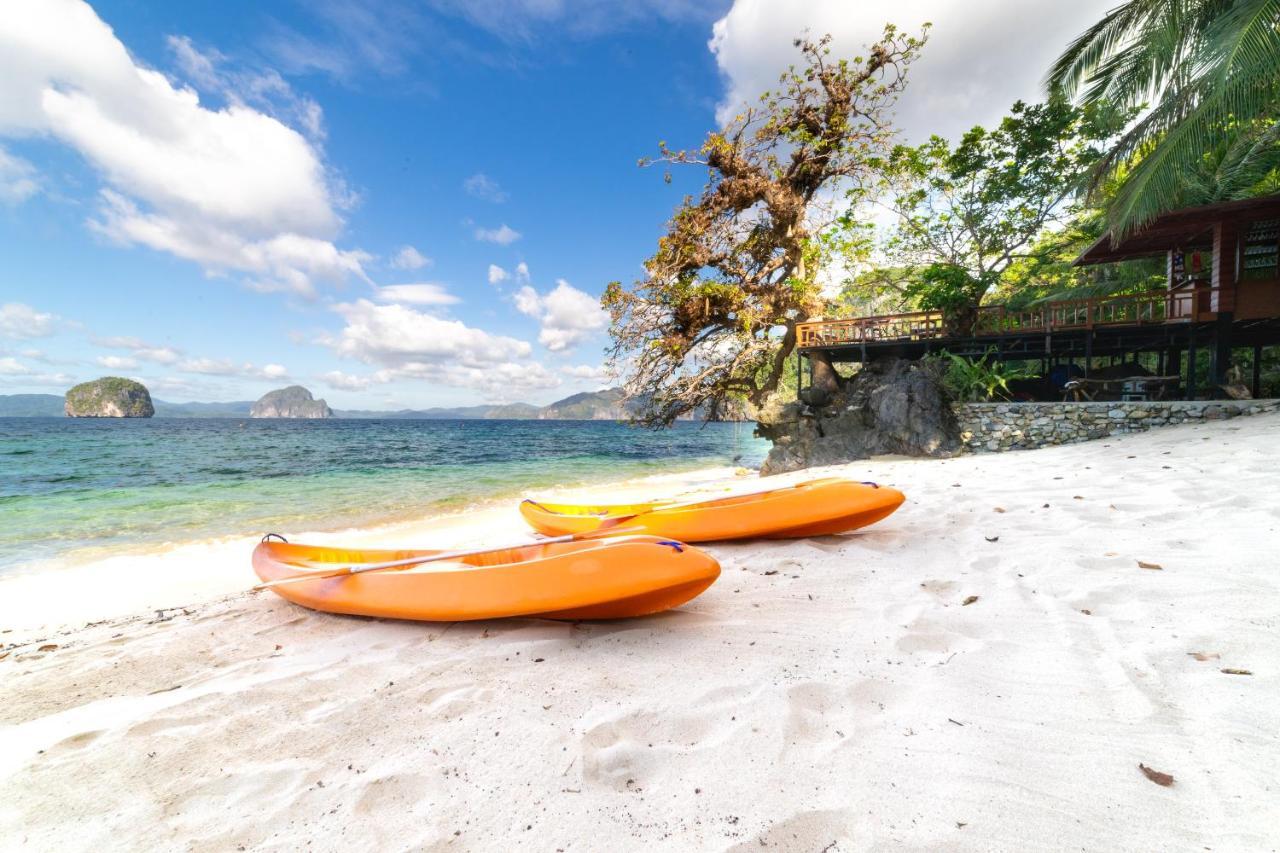 Kudugman Beach Cottages - El Nido Exterior foto
